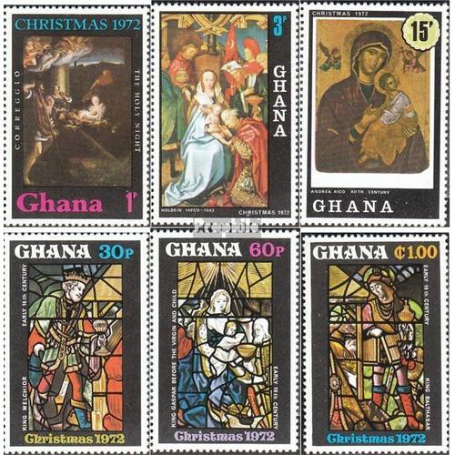 Ghana 486a-491a (Complte.Edition.) Neuf Avec Gomme Originale 1972 Nol