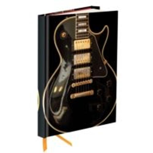 Gibson Les Paul Black Guitar (Foiled Journal)   de Flame Tree Studio  Format Reli 