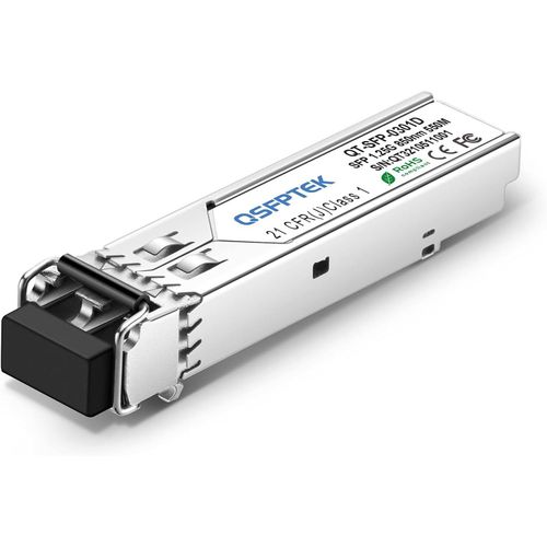 Gigabit SFP Module 850nm 550m DDM Mini-GBIC LC Multimode 1000BASE-SX metteur-rcepteur pour Cisco GLC-SX-MMD/GLC-SX-MM,Ubiquiti UF-MM-1G,Netgear,Mikrotik,D-Link