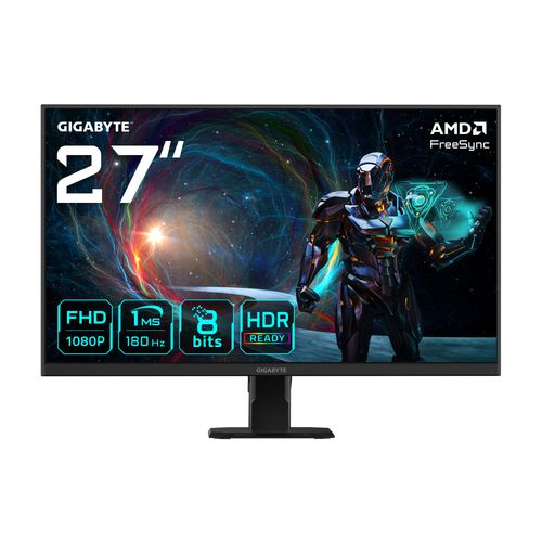 Gigabyte Modle du produit : GS27FA 27' FHD/180Hz/Fast-IPS/1ms/HDR/FreeSync