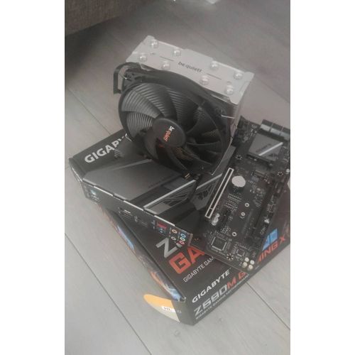 Gigabyte z590m+Intel i5 11500+16gn ddr4+ventirad b quiet