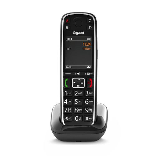 Gigaset E720 Tlphone analog/dect Noir Identification de l'appelant