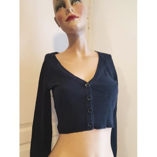 Gilet Femme T38 Marque Cache Cache Epaule  paule 38 Cm Aisselle  Aisselle 39 Cm Longueur 40 Cm