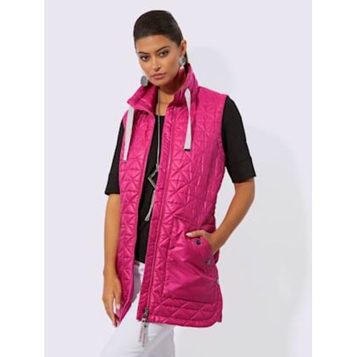 Gilet Matelass Polyester Recycl - Creation L - Fuchsia