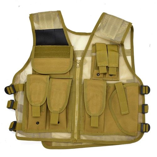 Gilets En Maille De L'arme Pour Hommes,Dulcs,Slip Glamen,Html En Plein Air,Entranement Militaire,Noir - Type Tan