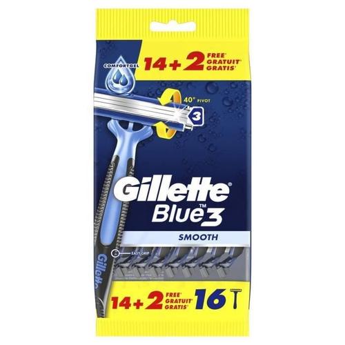 Gillette Blue3 Rasoirs Jetables 14+2