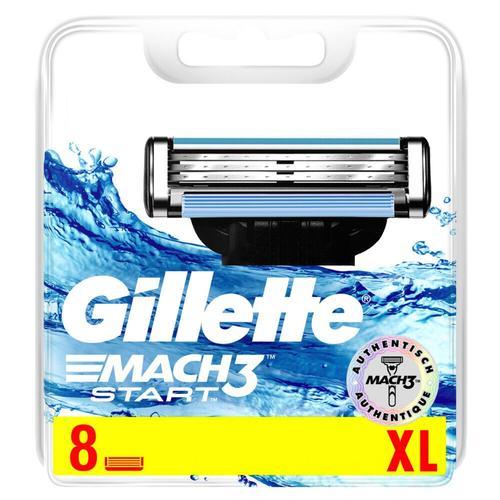 Gillette Mach3 Start Paquet De 8 Lames De Rasoir