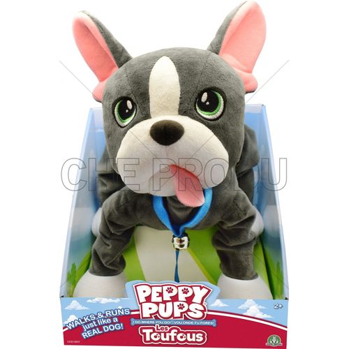 Les Toufous Peluche Chien Bulldog Francais