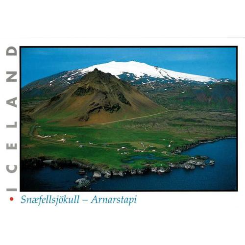 Glacier Snaefellsjkull - Village DArnarstapi - Cne Volcanique-  Islande