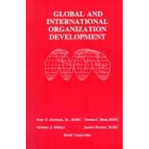 Global And International Organization Development   de David Cooperrider  Format Broch 