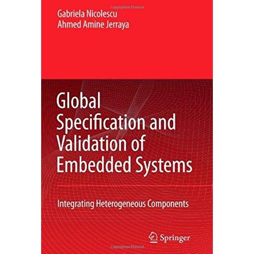 Global Specification And Validation Of Embedded Systems    Format Broch 