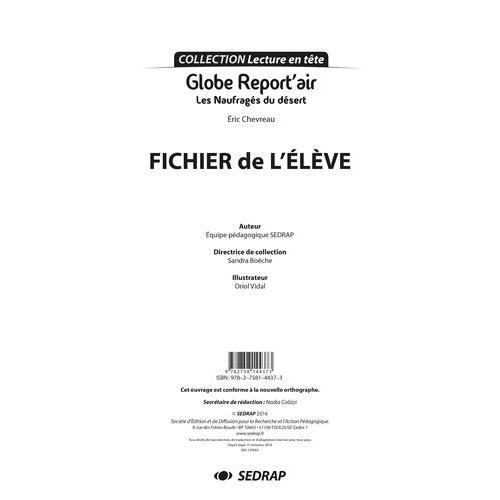 Globe Report'air - Les Naufrags   de Collectif  Format Broch 