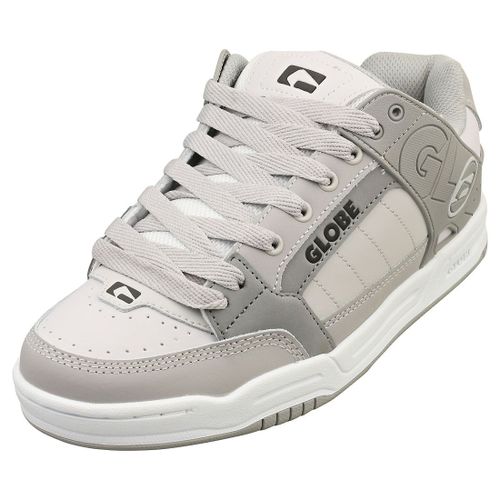 Chaussures Globe Tilt Pour Hommes - Baskets De Skate En Cuir Et Synthtique, Gris - 44