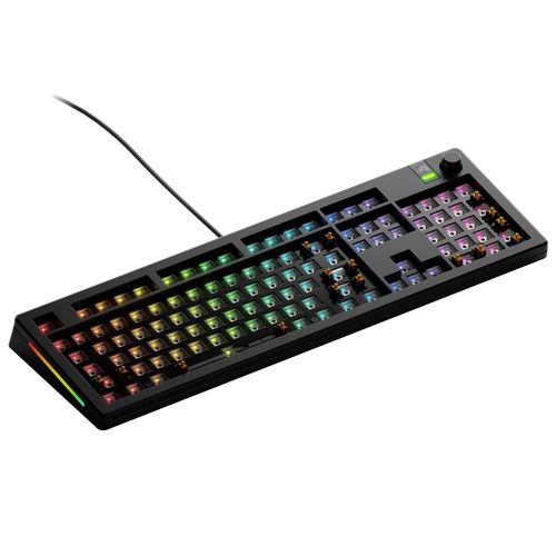 Glorious Gmmk 3 100 % Custom Gaming-tastatur - Barebone, Ansi-layout,