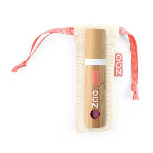 Gloss 014 Rose Antique Zao - Zao Essence Of Nature - Gloss Certifi Bio, Formule 100% Naturelle, Vegan Et Rechargeable