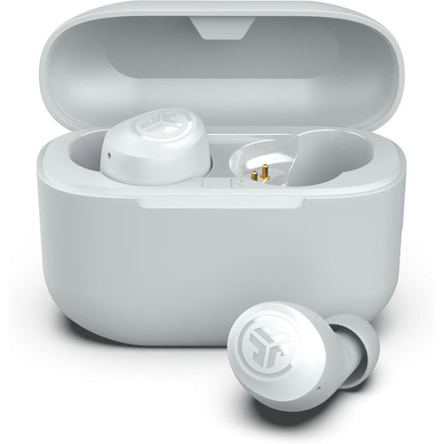 Go Air Pop+ Wireless Bluetooth Earphones \U2013 In-Ear Earphones With Microphone, 35+ Hours Of Battery Life, Earphone And Charging Box, Eq3 Custom Sound Earbud, App, Cloud White