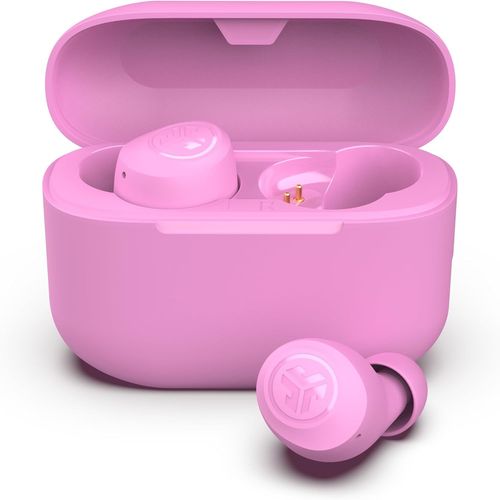 Go Air Pop+ Wireless Bluetooth Earphones \U2013 In-Ear Earphones With Microphone, 35+ Hours Of Battery Life, Earphone And Charging Box, Eq3 Custom Sound Earbud, App, Pink