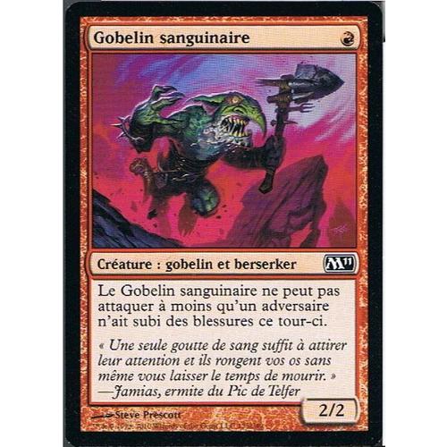 Gobelin Sanguinaire ( Bloodcrazed Goblin ) - Magic Mtg