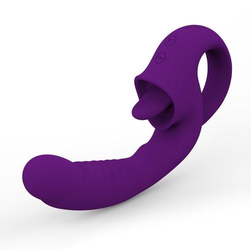 Gode Vibrant En Silicone Pour Femme, Stimulateur De Clitoris Oral  10 Vitesses, Jouet Sexuel Pour Masturbation