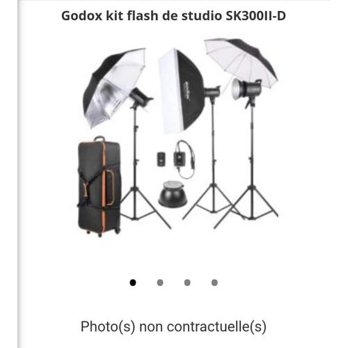 GODOX kit flash de studio SK300II-
