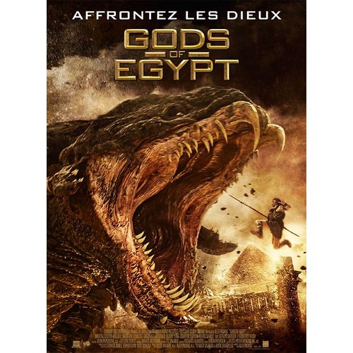Gods Of Egypt -Vritable Affiche De Cinma Plie -Format 40x60 Cm -De Alex Proyas Avec Nikolaj Coster-Waldau, Gerard Butler, Brenton Thwaites, Geoffrey Rush, Rufus Sewell, Elodie Yung - 2016