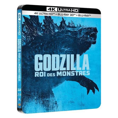 Godzilla : Roi Des Monstres - 4k Ultra Hd + Blu-Ray 3d + Blu-Ray - dition Limite Steelbook de Michael Dougherty