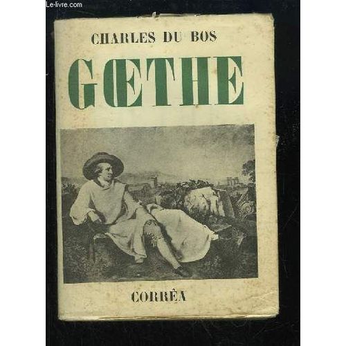 Goethe.   de charles du bos