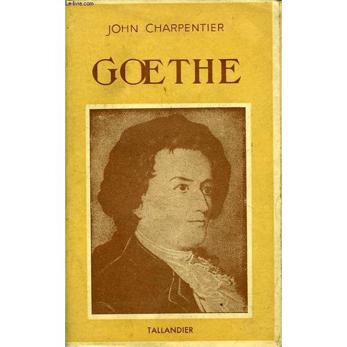Goethe de John Charpentier