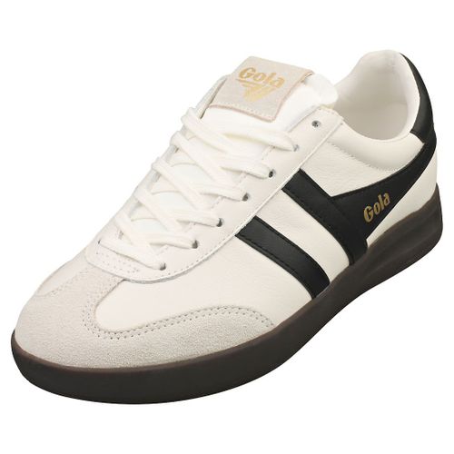 Gola Cyclones Femme - Baskets Dcontractes En Cuir Blanc Et Noir - 39