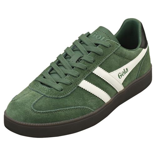 Gola Viper Chaussures Dcontractes En Suede - Vert Blanc Homme - 44