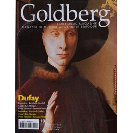 Golberg Magazine De Musique Ancienne Et Baroque Guillaume Dufay 10 Rakuten