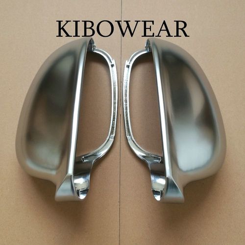 Golf Mk5 - Couvercle De Rtroviseur Latral Chrom Mat, Couleur Argent, Pour Vw Golf Mk5 Gti 5 Passat B6 Jetta Mk5 R36 R32 Golf Plus Variante Eos