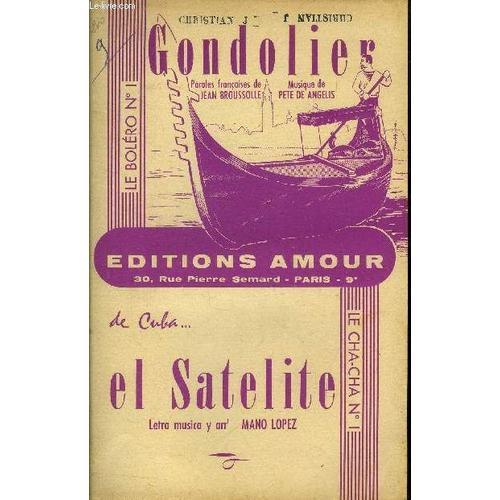 Gondolier Pour C Basse Guitare/ El Satelite Pour Contre Basse Guitare   de De Angelis Pete 