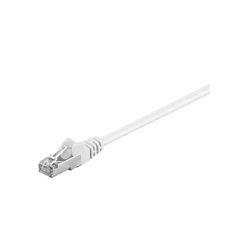 Goobay Lot de 3 cbles ethernet RJ45 cat 5e SF/UTP Blanc 7.5 m