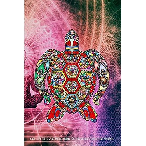 Good Luck Tortoise Notebook Journal Gift For Graduates, Office And Students: Ruled Book, Great Cover, Perfect And Ideal For Writing ,Composition Work, Taking Notes. Makes A Unique Novelty Item.   de Good Luck Publishers, Office Student Graduate Notebook  Format Broch 