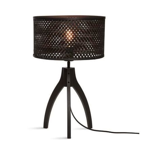 Good&mojo - Lampe De Table Java - Noir