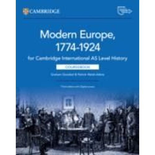 Cambridge International As Level History Modern Europe 1774-1924 Coursebook With Digital Access (2 Years)    Format Broch 