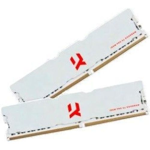 Goodram Mmoire DDR4 IRDM PRO 8/3600 (1 * 8 Go) 18-22-22 blanc (1 x 8GB, 3600 MHz, RAM DDR4, DIMM), Mmoire vive, Blanc