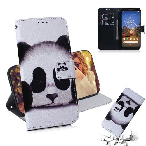 Google Pixel 3a Xl Coque, Saturcase Beau Pu Cuir Magntique Flip Portefeuille Support Porte-Carte Protecteur Housse tui Pour Google Pixel 3a Xl (Tx-4)