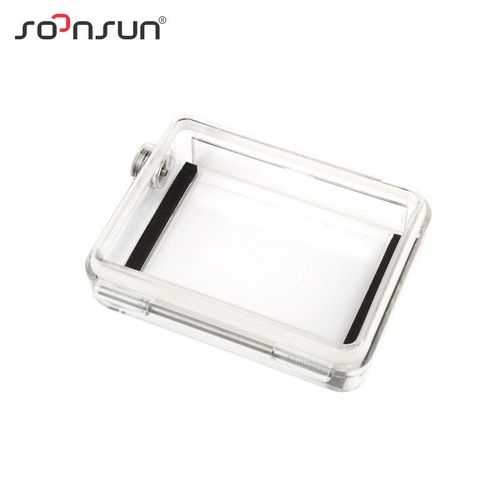 GoPro Backdoor Couverture Remplacement Transparent Bacpac Touch Panneau LCD cran tanche Backdoor pour GoPro Hero 3 + Plus