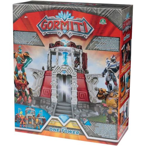 Gormiti - Set De Construction Tour Avec Mini Figurines Inclus La Tour Des lments 280 Pi Ces Pour Enfants Partir De 4 Ans Jeux Preziosi Grb02000
