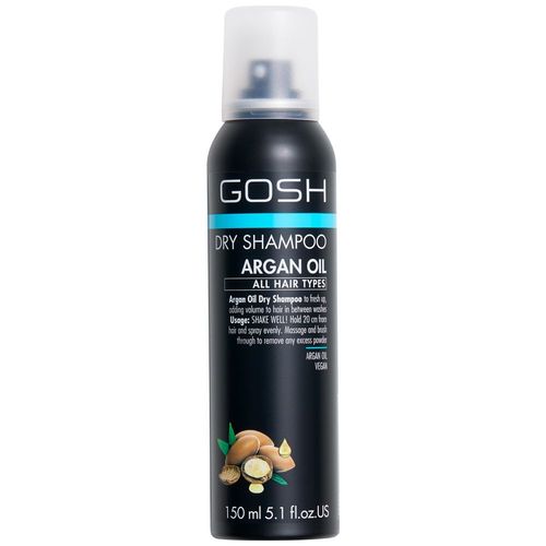 Gosh Copenhagen - Fresh Up! Dry Shampoo Clear Argan Shampooing Sec  L'huile D'argan Pour Cheveux Gras, Ternes Et Sans Vie. 150 Ml