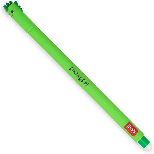 Gothicana By Emp- Lot De 4 Stylos Gel Effaables, Thmes Dino, Teddy Bear, Corgi, Llama, Boule Sur Les Extrmits Pour Enlever L'encre, Noir, Bleu, Vert, Rouge, Thermosensible, Diamtre De La Pointe