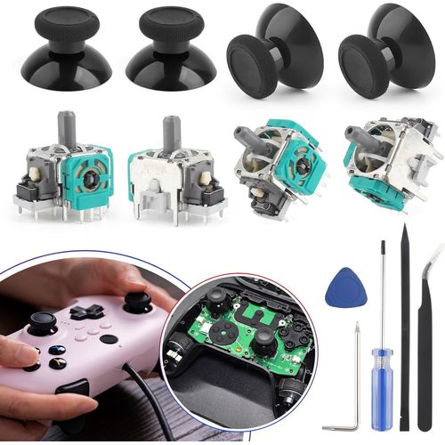 Gothicana By Emp4pcs Joysticks Pour Xbox One S/X Joysticks Remplacement Analogique Pour Xbox Series S/X 3d Module Potentiomtre Pour Xbox One Joystick Thumbstick Manette Accessoires Avec Outils