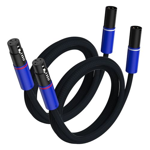 GOTHICANA BY EMPCble Xlr Haut De Gamme - Cble Audio Symtrique  3 Broches