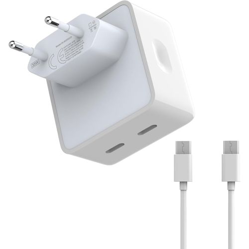 Gothicana By Empchargeur Usb C, Chargeurs Rapide Iphone 35w With 1m Cable Pour Iphone 16 15 14 13 Series,Pro 13 12.9 11, Watch S10 S9 S8, Compatibilit Vision Pro, Airpods Series; 2 Usb-C Alimenta