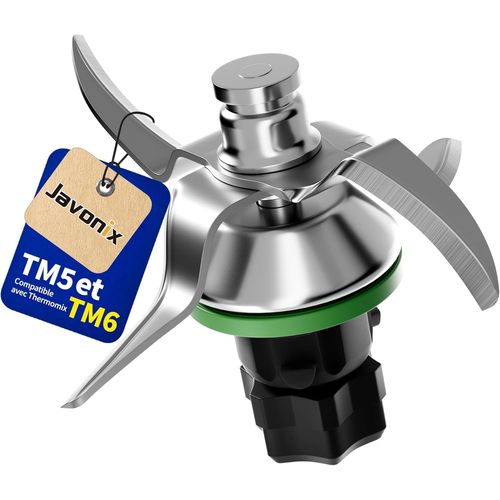 GOTHICANA BY EMPCouteau Pour Vorwerk Thermomix Tm5 Et Tm6, Lame De Rechange Sus304 Avec Joint, Couteau De Mixage Accessoires Robot Culinaire - Couteau Tm5 & Tm6, Universel, Robuste Et Rsistant
