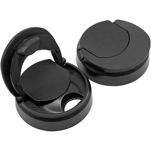 GOTHICANA BY EMPCouvercles Compatible Avec Magic Bullet Blender Extracteur De Jus, Couvercle De Tasse De Remplacement, Accessoires Magic Bullet Mixer 250 W (Paquet De 2)