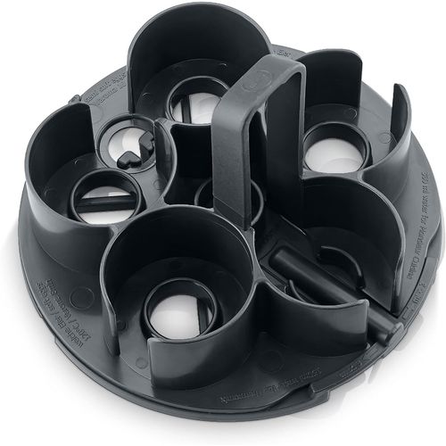 GOTHICANA BY EMPEggpro (Incl. Support) \U2022 Accessoire Porte-?ufs Pour Thermomix Tm6, Tm5, Tm31 \U2022 Porte-?ufs Pour Cuire Jusqu' 5 ?ufs (Taille S-L) \U2022 Accessoire Pour Cuire Des ?ufs