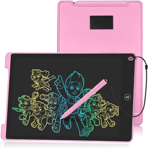 GOTHICANA BY EMPJouet Enfant Fille Cadeau, Pour Filles De 2, 3, 4, 5, 6 Ans, Tablette A Dessin Enfant 12 Pouces, Jouets ducatifs Effaables Pour Tout-Petits, Jouets Pour Nol, Nouvel An, Anniversair